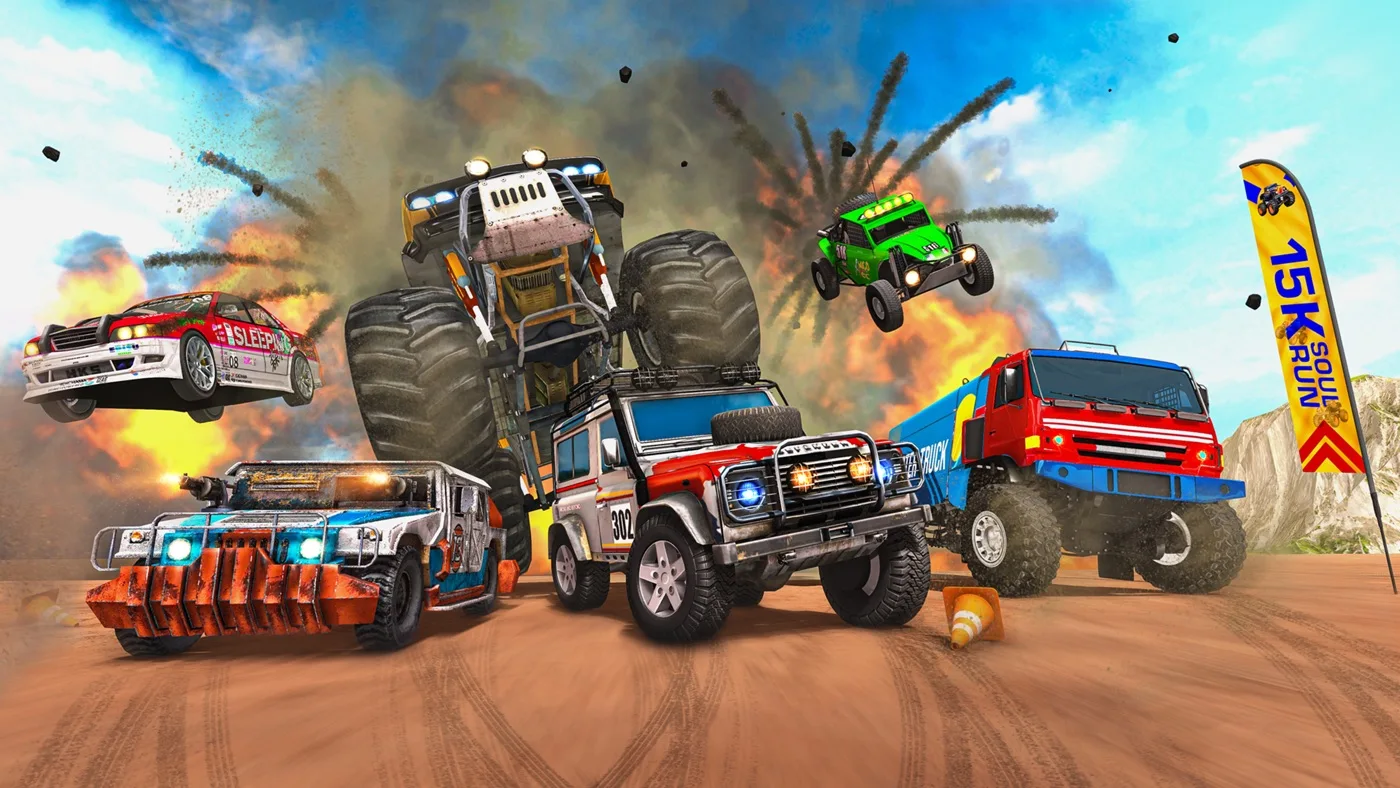 Monster Truck 4x4 Derby App Store screenshot